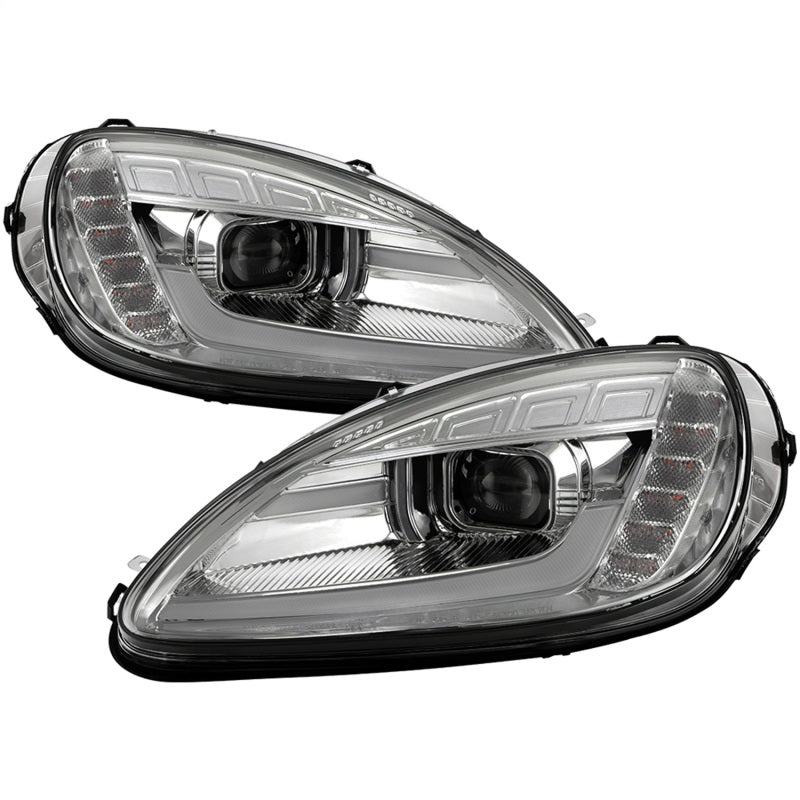 Load image into Gallery viewer, Spyder Apex Series 05-13 Chevrolet C6 Corvette Hi Powered LED Module Headlights
