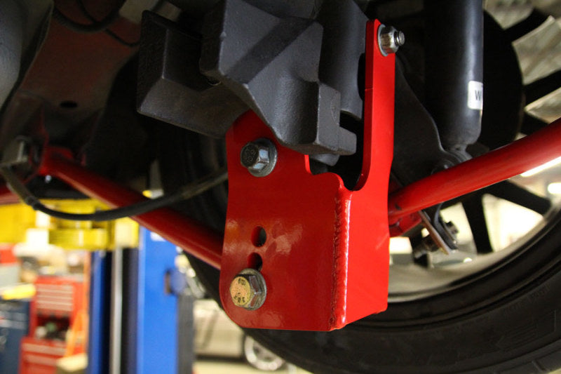 Load image into Gallery viewer, UMI Performance 05-14 Ford Mustang Rear Control Arm Relocation Brackets- Bolt In
