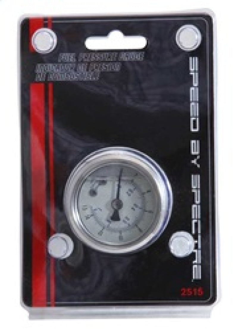 Load image into Gallery viewer, Spectre Fuel Pressure Gauge (Liquid Filled) 0-15psi

