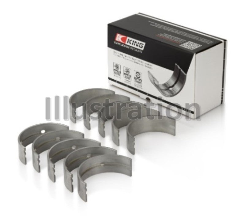 Load image into Gallery viewer, King Engine Bearings Ford 391CI 32V Turbo V8 Power Stroke/ O/S .040in Main Bearing Set
