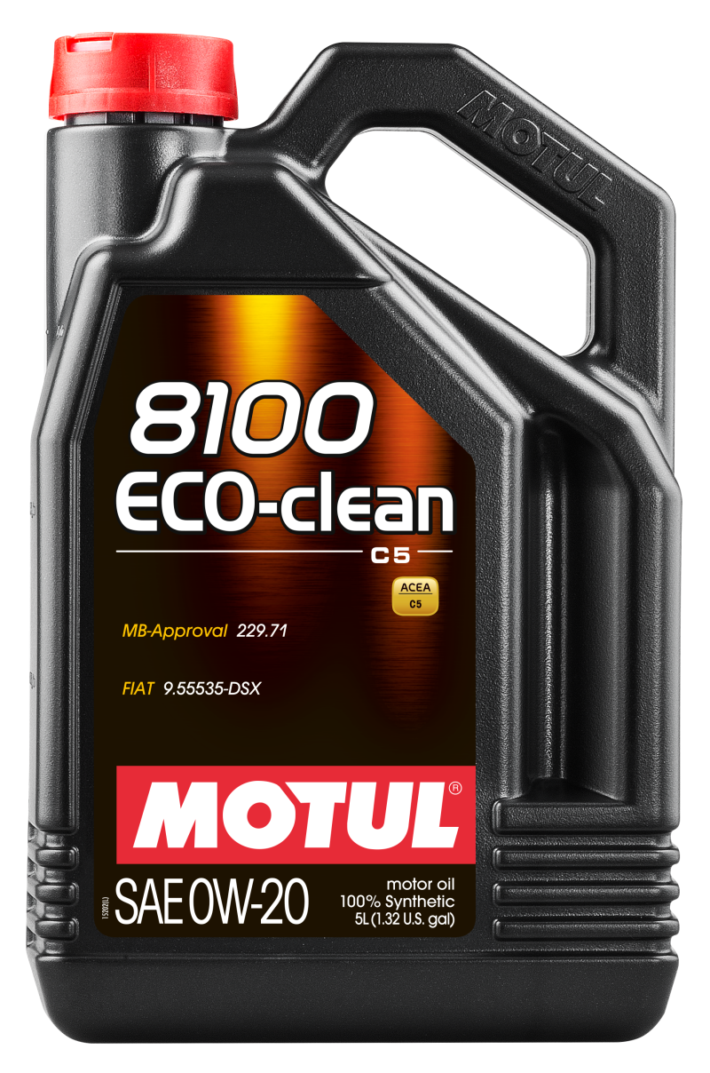 Load image into Gallery viewer, Motul 5L Synthetic Engine Oil 8100 0W20 Eco-Clean
