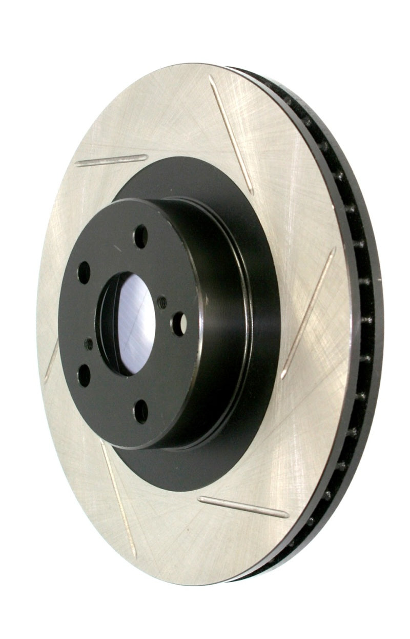 Load image into Gallery viewer, StopTech Power Slot 06-08 Dodge Ram 1500/03-08 Ram 2500/3500 All 2wd/4wd Rear Left Slotted Rotor
