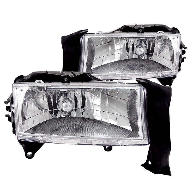 Load image into Gallery viewer, ANZO 1997-2004 Dodge Dakota Crystal Headlights Chrome
