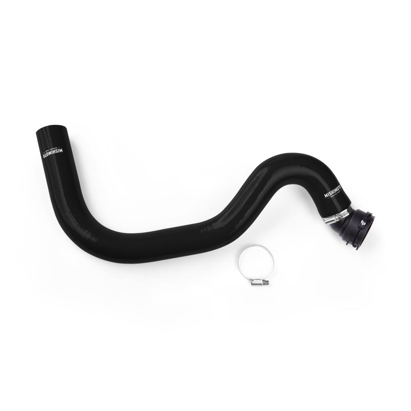 Load image into Gallery viewer, Mishimoto 15+ Ford Mustang GT Black Silicone Upper Radiator Hose
