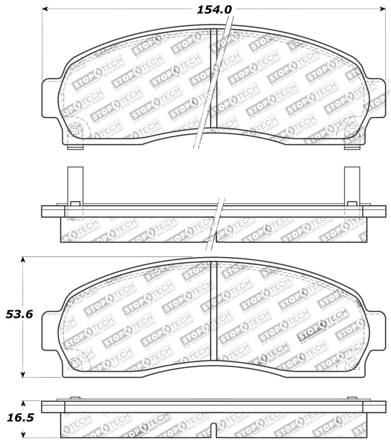 Load image into Gallery viewer, StopTech Sport Brake Pads w/Shims and Hardware - Rear
