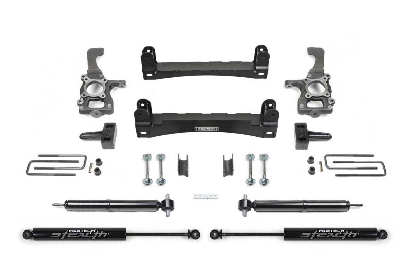 Load image into Gallery viewer, Fabtech 15-20 Ford F150 2WD 4in Basic Sys w/Rr Stealth
