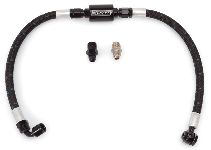 Load image into Gallery viewer, Edelbrock Fuel Hose Assembly Proclassic Finish w/ Competition Filter SBC

