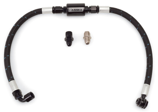 Edelbrock Fuel Hose Assembly Proclassic Finish w/ Competition Filter SBC