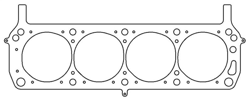 Load image into Gallery viewer, Cometic Ford 302/351 SVO 106.17mm Bore .051in MLS Left Side Head Gasket
