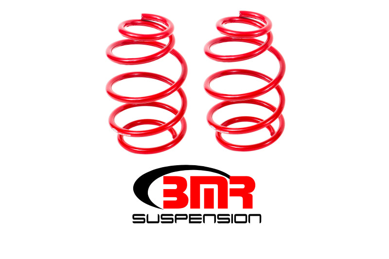 Load image into Gallery viewer, BMR 10-15 5th Gen Camaro V8 Front Lowering Springs - Red
