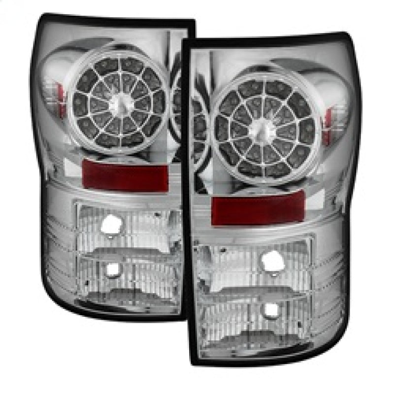 Load image into Gallery viewer, Spyder Toyota Tundra 07-13 LED Tail lights Chrome ALT-YD-TTU07-LED-C
