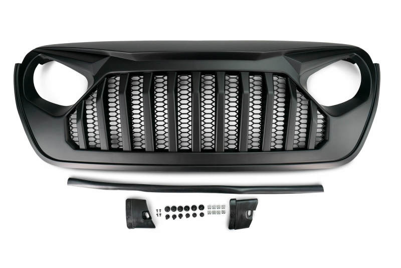 Load image into Gallery viewer, DV8 Offroad 2018+ Jeep JL/ Gladiator Angry Grill
