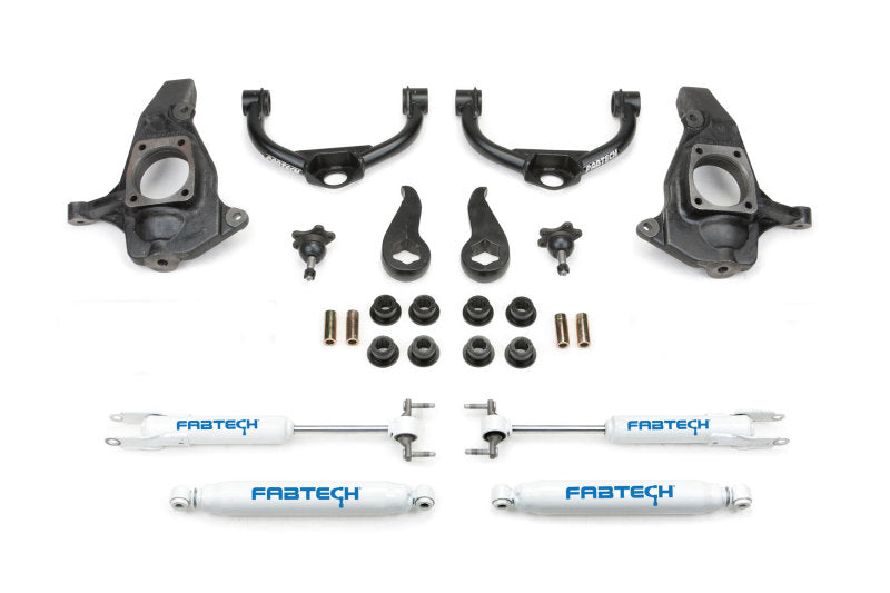 Load image into Gallery viewer, Fabtech 11-19 GM C/K2500HD/3500HD 4in Ultimate System w/Perf. Shocks
