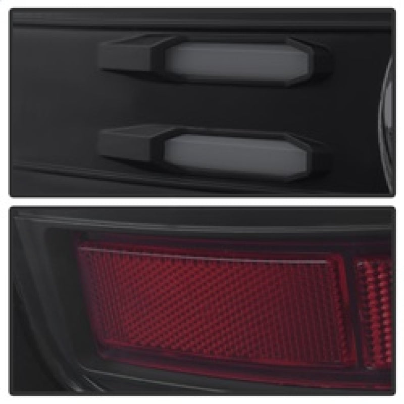 Load image into Gallery viewer, Spyder Chevy Silverado 16-17 Light Bar LED Tail Lights - Black Smoke ALT-YD-CS16-LED-BSM
