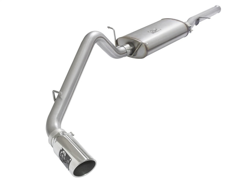 Load image into Gallery viewer, aFe MACHForce XP Exhausts Cat-Back Polished Tips 09-17 GM Silverado 1500 4.3/5.3L RegCab SB/LB
