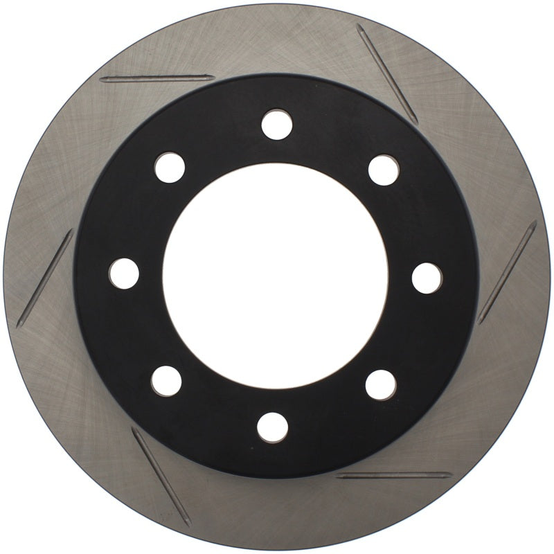 Load image into Gallery viewer, StopTech Power Slot 03-06/08-09 Chevy Avalanche 2500 / 04-09 Silverado 3500 4WD/06-09 2WD (Single R
