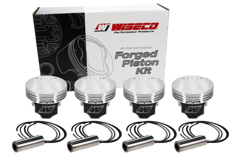Load image into Gallery viewer, Wiseco Nissan CA18DET 4vp Flat Top * Turbo * Piston Shelf Stock Kit
