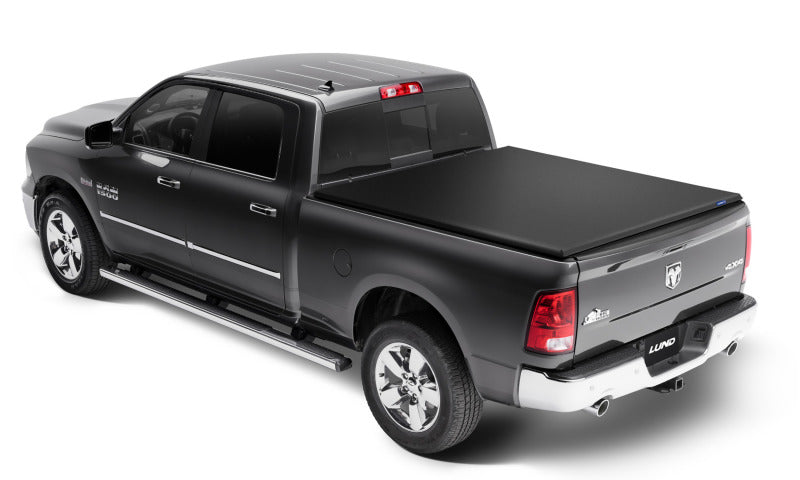 Load image into Gallery viewer, Lund 02-17 Dodge Ram 1500 (6.5ft. Bed) Genesis Elite Roll Up Tonneau Cover - Black
