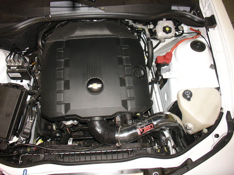 Load image into Gallery viewer, Injen 12-14 Chev Camaro SRI 3.6L V6 Polished Short Ram Power-Flow Intake System w/MR Tech&amp;Air Fusion
