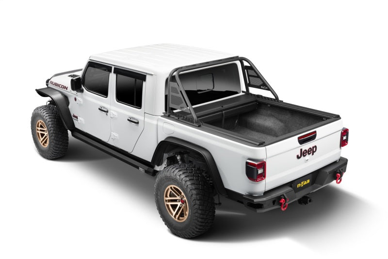 Load image into Gallery viewer, N-Fab ARC Sports Bar 20-22 Jeep Gladiator - Textured Black(Roll-N-Lock Cover Fitment Only)
