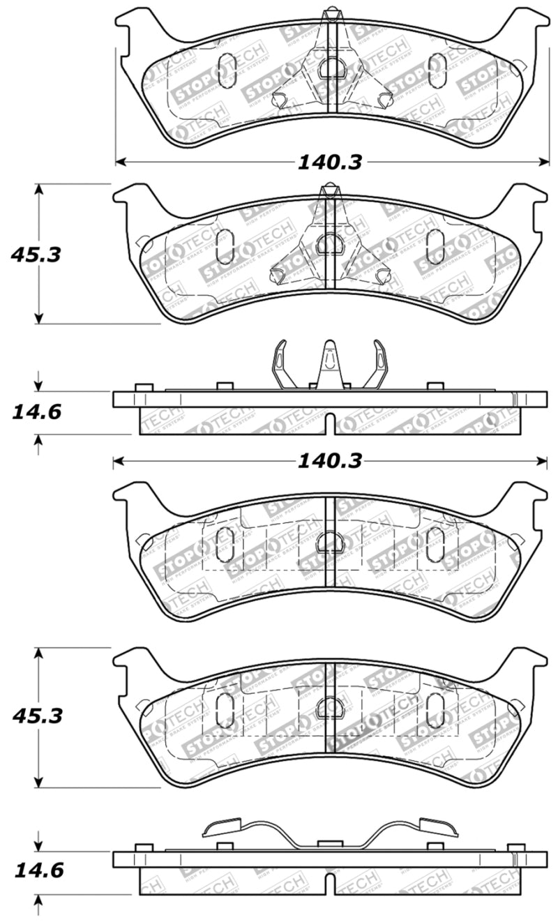 Load image into Gallery viewer, StopTech Sport Brake Pads w/Shims and Hardware - Rear
