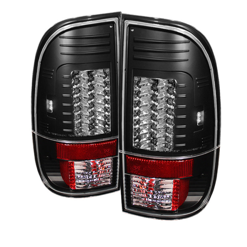 Load image into Gallery viewer, Spyder Ford F150 Styleside 97-03/F250 Version 2 LED Tail Lights Blk ALT-YD-FF15097-LED-G2-BK
