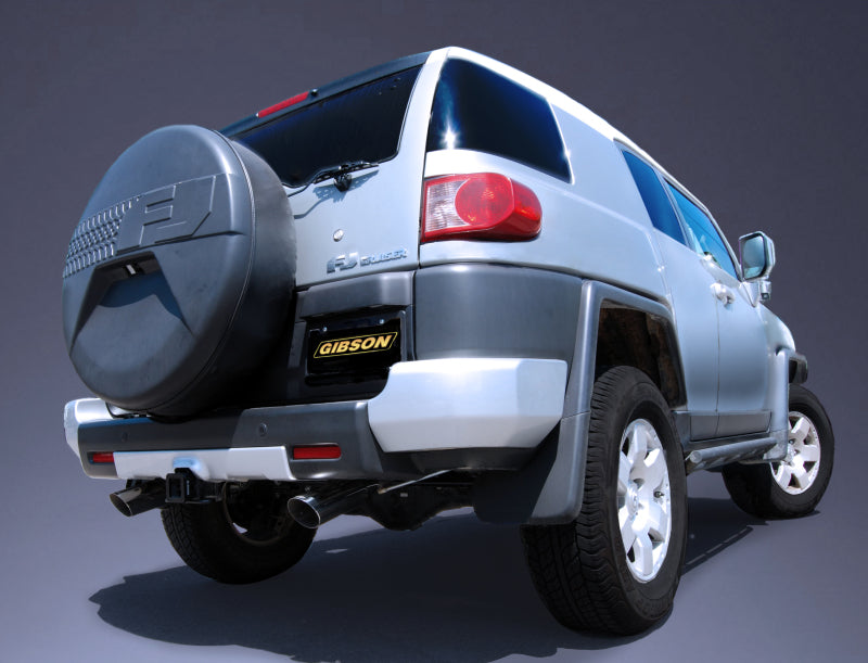 Load image into Gallery viewer, Gibson 07-14 Toyota FJ Cruiser Base 4.0L 2.5in Cat-Back Dual Split Exhaust - Stainless
