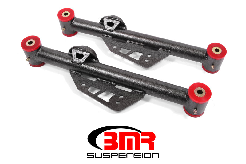 Load image into Gallery viewer, BMR 79-98 Fox Mustang Non-Adj. Lower Control Arms (Polyurethane) - Black Hammertone
