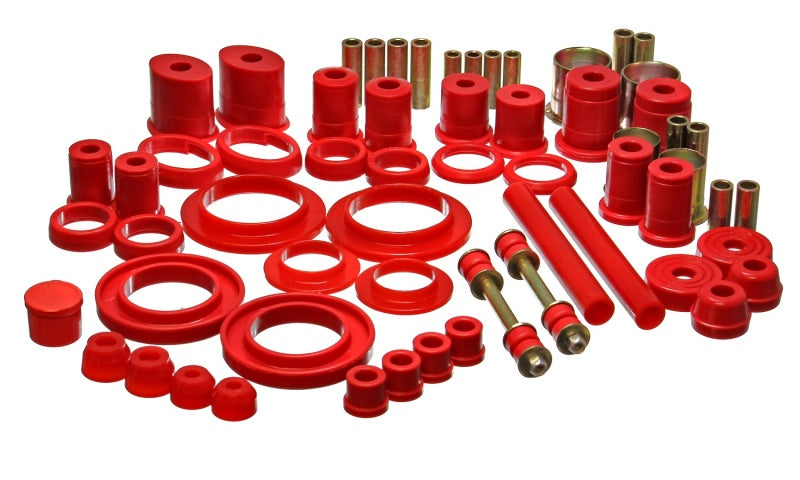 Load image into Gallery viewer, Energy Suspension 99-04 Ford Mustang Red Hyper-flex Master Bushing Set
