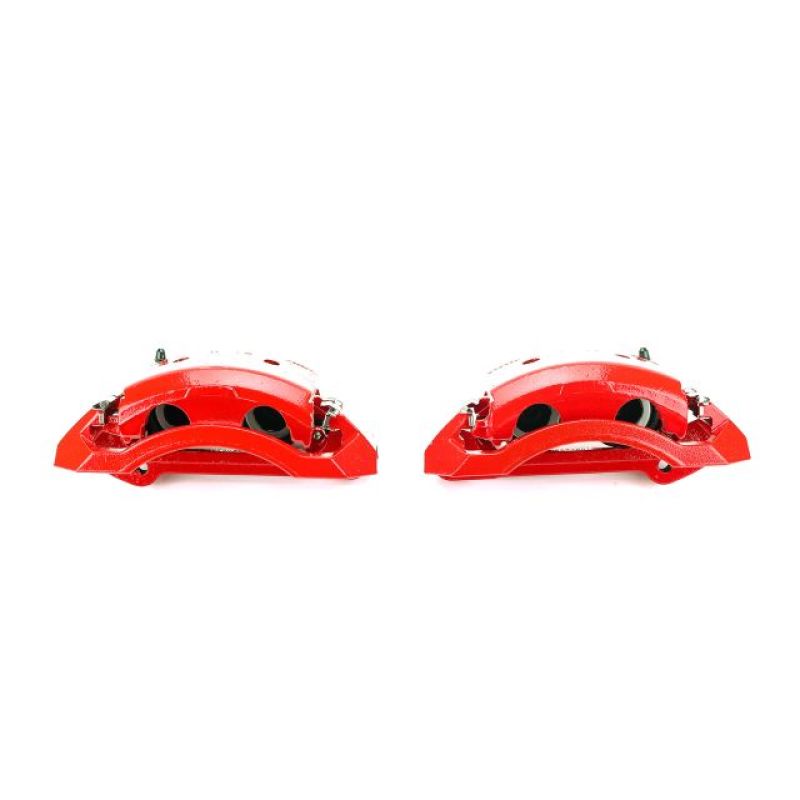 Load image into Gallery viewer, Power Stop 00-02 Dodge Ram 2500 Front Red Calipers w/Brackets - Pair
