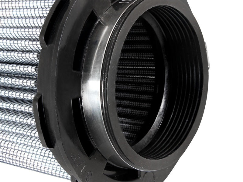 Load image into Gallery viewer, aFe MagnumFLOW Pro DRY S Universal Air Filter 3.5in. F / 5in. B mtm2 / 4.5in. inv T / 7.5in. H
