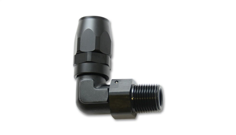 Load image into Gallery viewer, Vibrant Male NPT 90 Degree Hose End Fitting -12AN - 3/4 NPT
