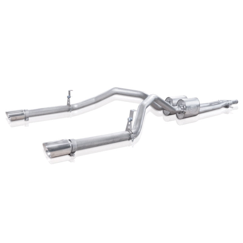 Load image into Gallery viewer, Stainless Works Chevy Silverado/GMC Sierra 2007-16 5.3L/6.2L Exhaust Y-Pipe Under Bumper Exit
