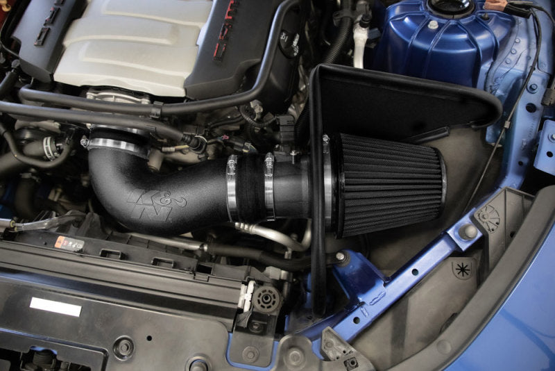 Load image into Gallery viewer, K&amp;N 16-23 Chevrolet Camaro SS 6.2L V8 F/I DRYFLOW Performance Air Intake System
