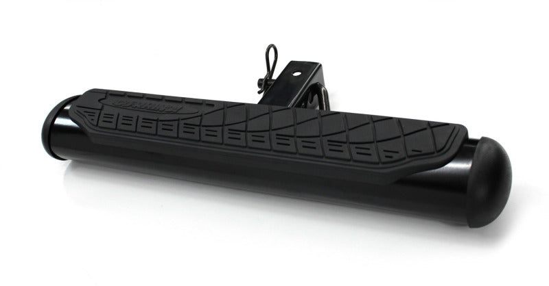 Load image into Gallery viewer, Go Rhino 4in Oval Hitch Step - Black
