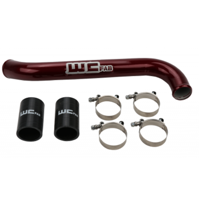 Wehrli 17-19 Chevrolet 6.6L L5P Duramax Upper Coolant Pipe - Bengal Silver