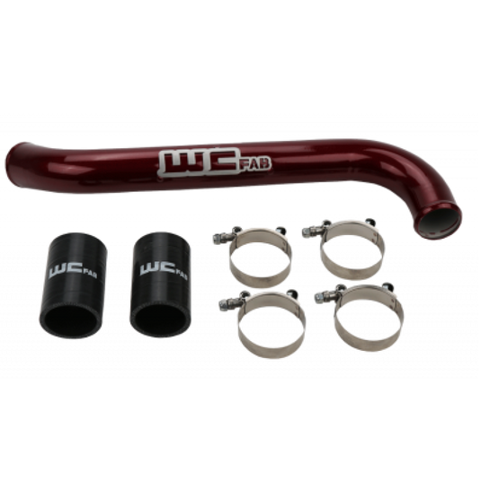 Wehrli 17-19 Chevrolet 6.6L L5P Duramax Upper Coolant Pipe - Bengal Silver