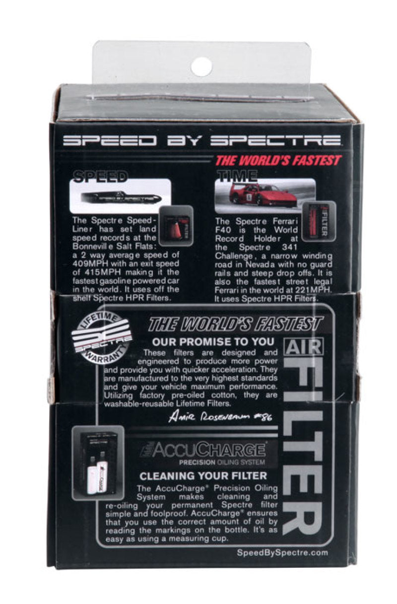 Load image into Gallery viewer, Spectre Adjustable Conical Air Filter 2-1/2in. Tall (Fits 3in. / 3-1/2in. / 4in. Tubes) - Blue
