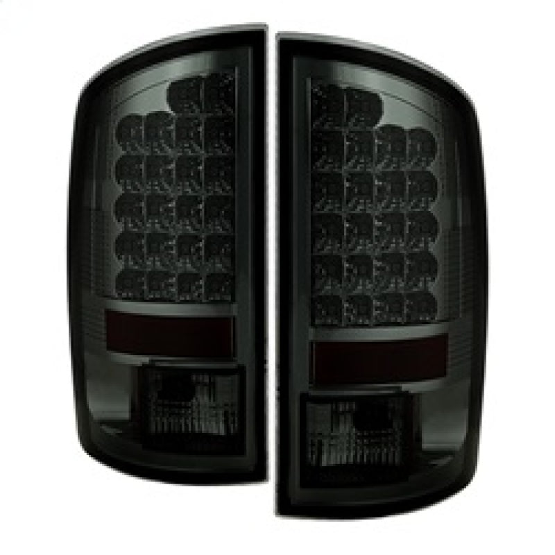 Load image into Gallery viewer, Spyder Dodge Ram 07-08 1500/Ram 07-09 2500/3500 LED Tail Lights Smoke ALT-YD-DRAM06-LED-SM
