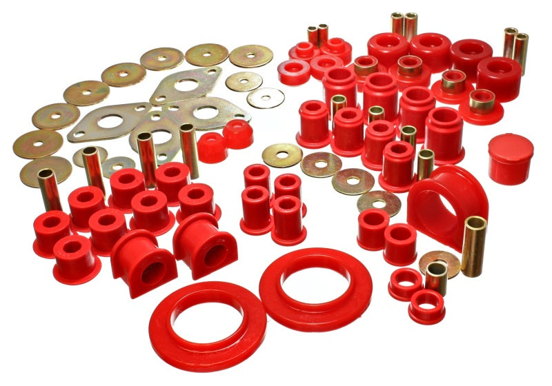 Load image into Gallery viewer, Energy Suspension 01-04 Toyota Tacoma Red Hyper-Flex Master Bushing Set
