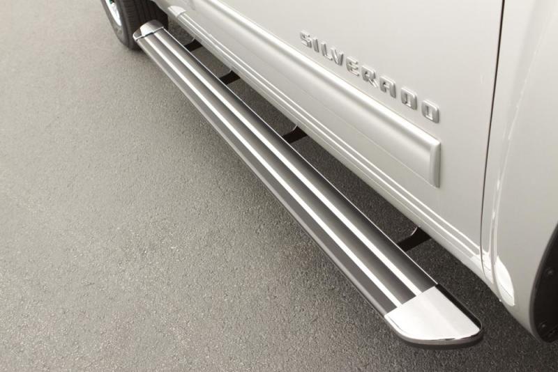 Load image into Gallery viewer, Lund 07-17 Chevy Silverado 1500 Crew Cab Crossroads 87in. Running Board Kit - Chrome
