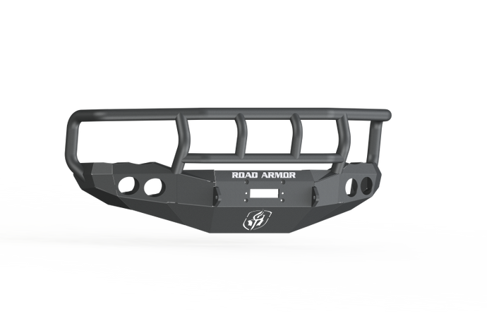 Road Armor 03-05 Dodge 2500 Stealth Front Winch Bumper w/Titan II Guard - Tex Blk