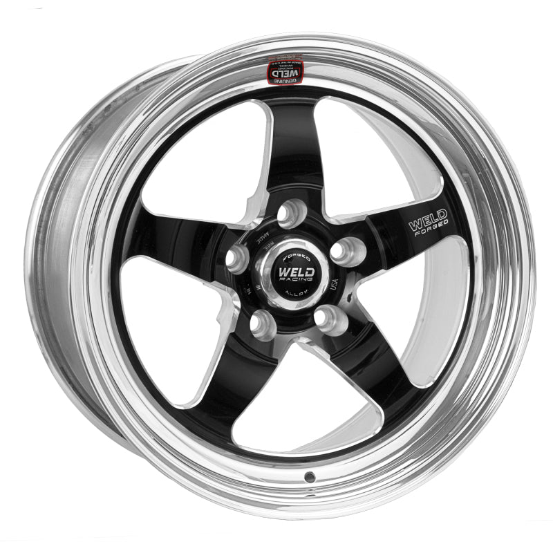Load image into Gallery viewer, Weld S71 17x5 / 5x4.5 BP / 2.2in. BS Black Wheel (Medium Pad) - Non-Beadlock

