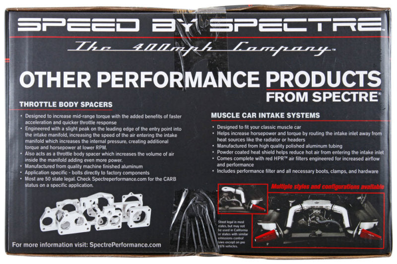 Load image into Gallery viewer, Spectre 03-08 Dodge RAM 1500/2500 V8-4.7/5.7L F/I Air Intake Kit - Clear Anodized w/Red Filter
