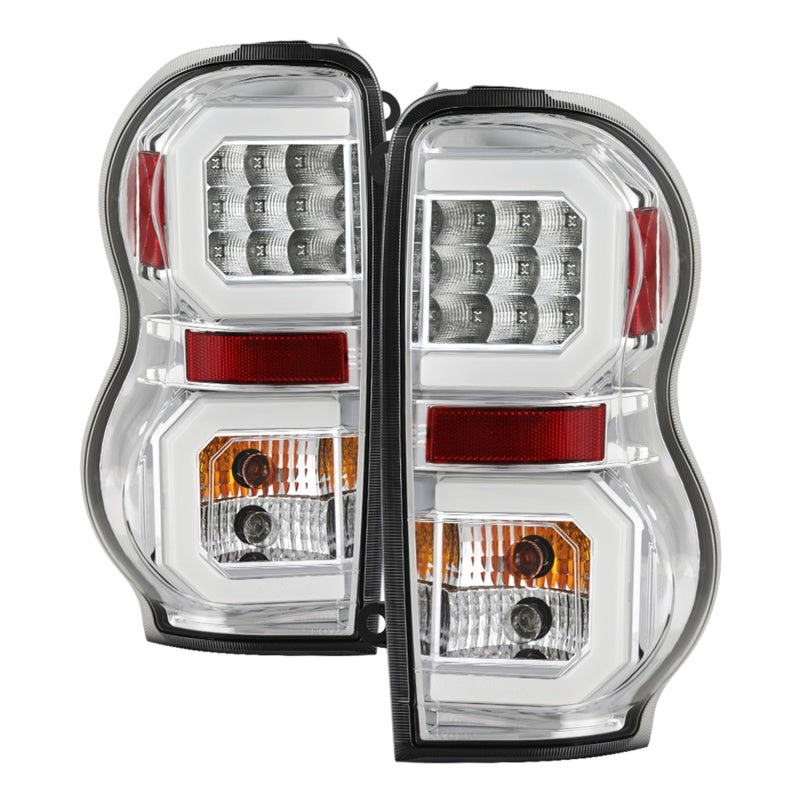 Load image into Gallery viewer, Spyder 04-09 Dodge Durango LED Tail Lights - Chrome ALT-YD-DDU04-LED-C
