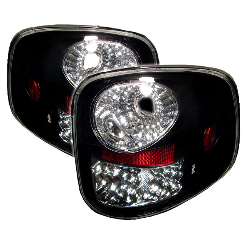 Load image into Gallery viewer, Spyder Ford F150 Flareside 97-03 LED Tail Lights Black ALT-YD-FF15097FS-LED-BK
