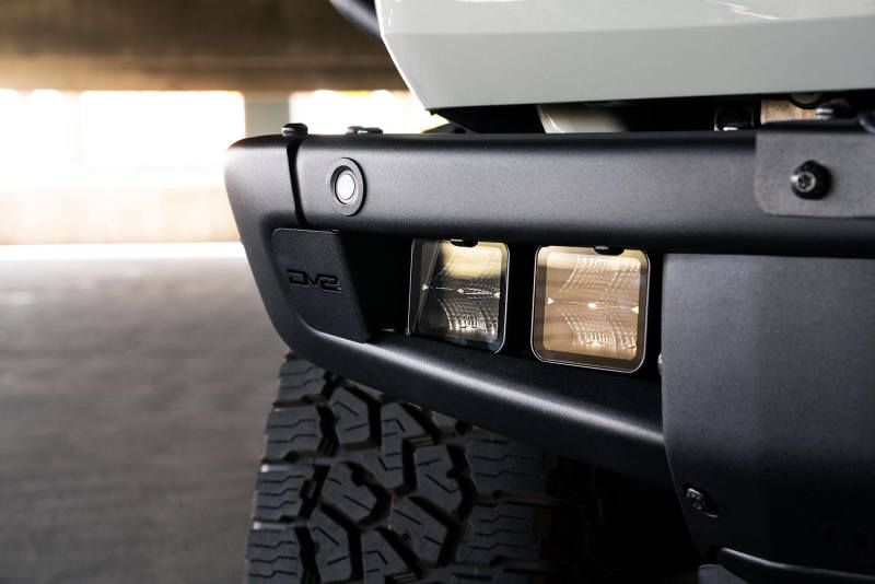 Load image into Gallery viewer, DV8 Offroad 21-22 Ford Bronco Factory Bumper Pocket Light Mount (Pair) 3in LED Pod Lights
