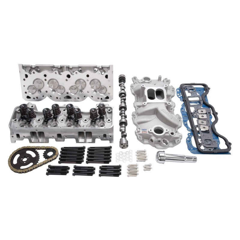 Load image into Gallery viewer, Edelbrock Power Package Top End Kit Performer RPM 348-409 BB Chevy W-Series V8 450+ Hp
