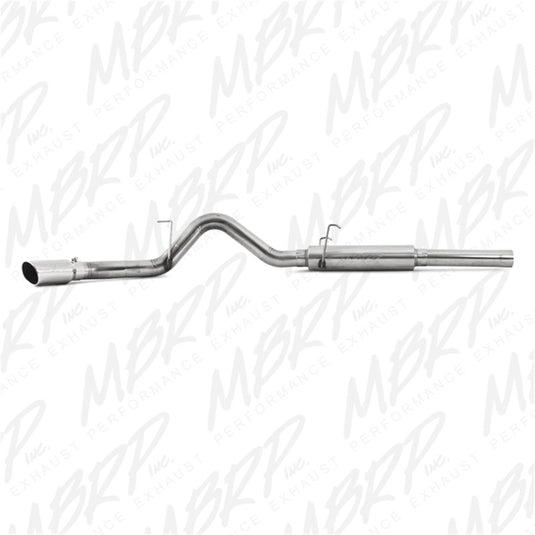 MBRP 2004.5-2007 Dodge 2500/3500 Cummins 600/610 Cat Back Single Side
