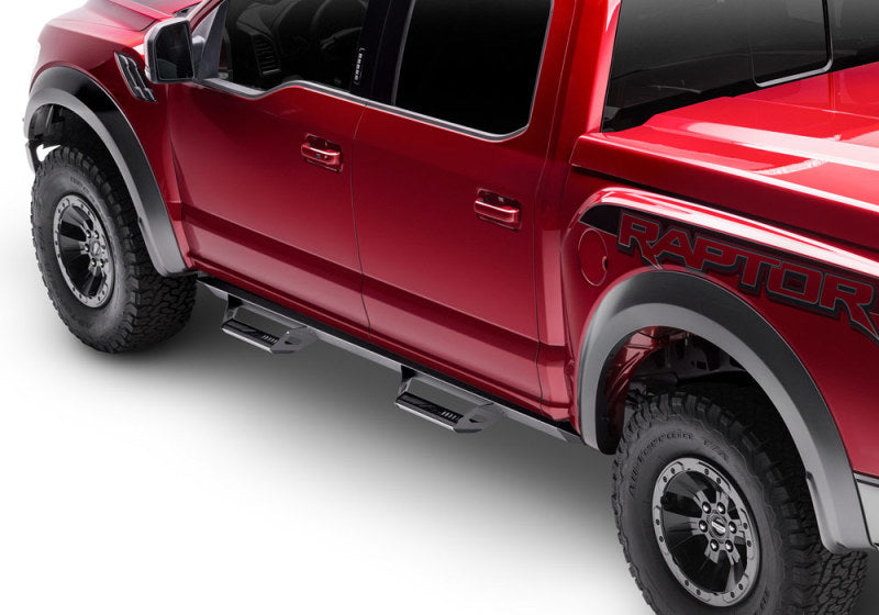 Load image into Gallery viewer, N-Fab Predator Pro 19-20 Chevy/GMC 1500 Crew Cab - Cab Length - Tex. Black
